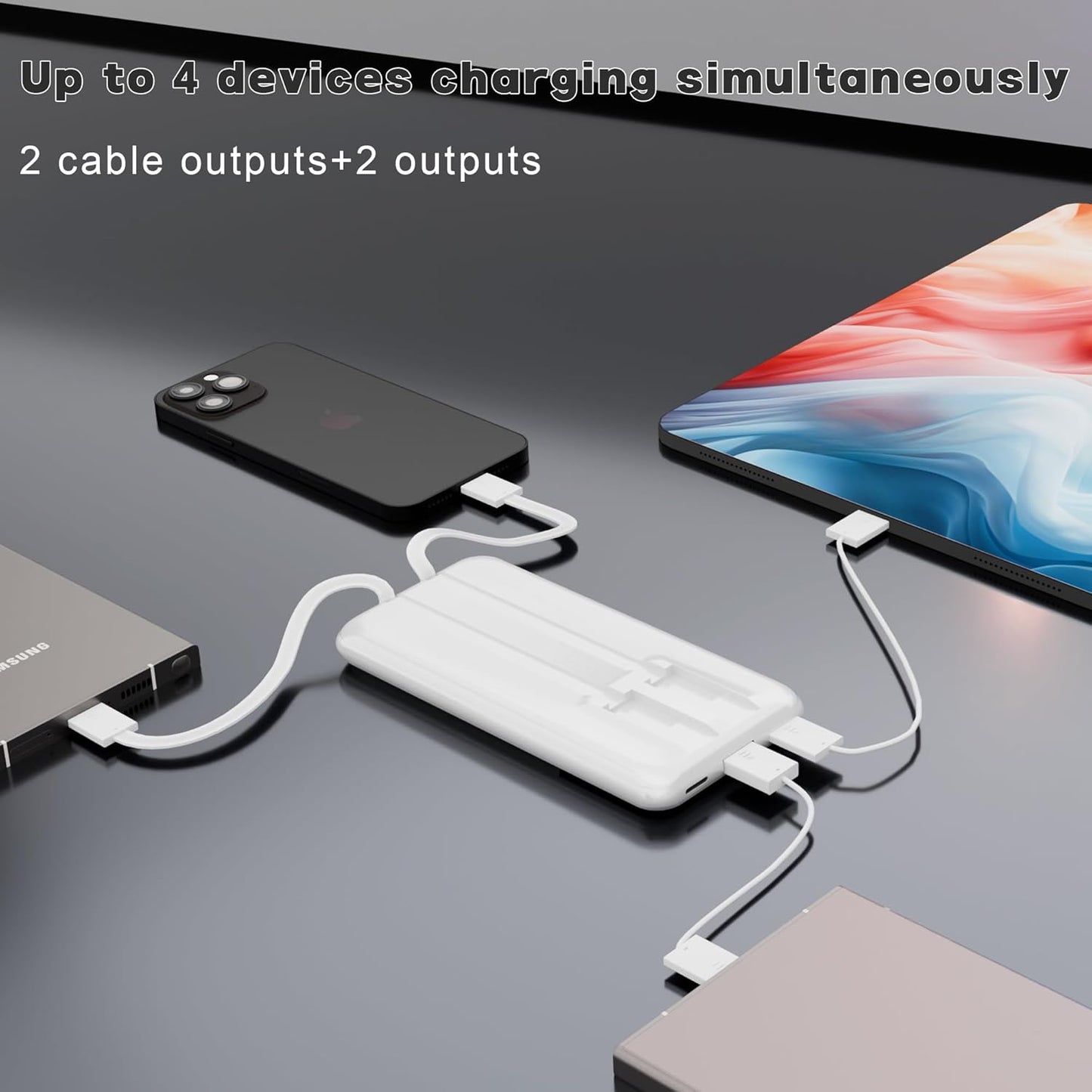 4-in-1 Power Bank 10000mAh