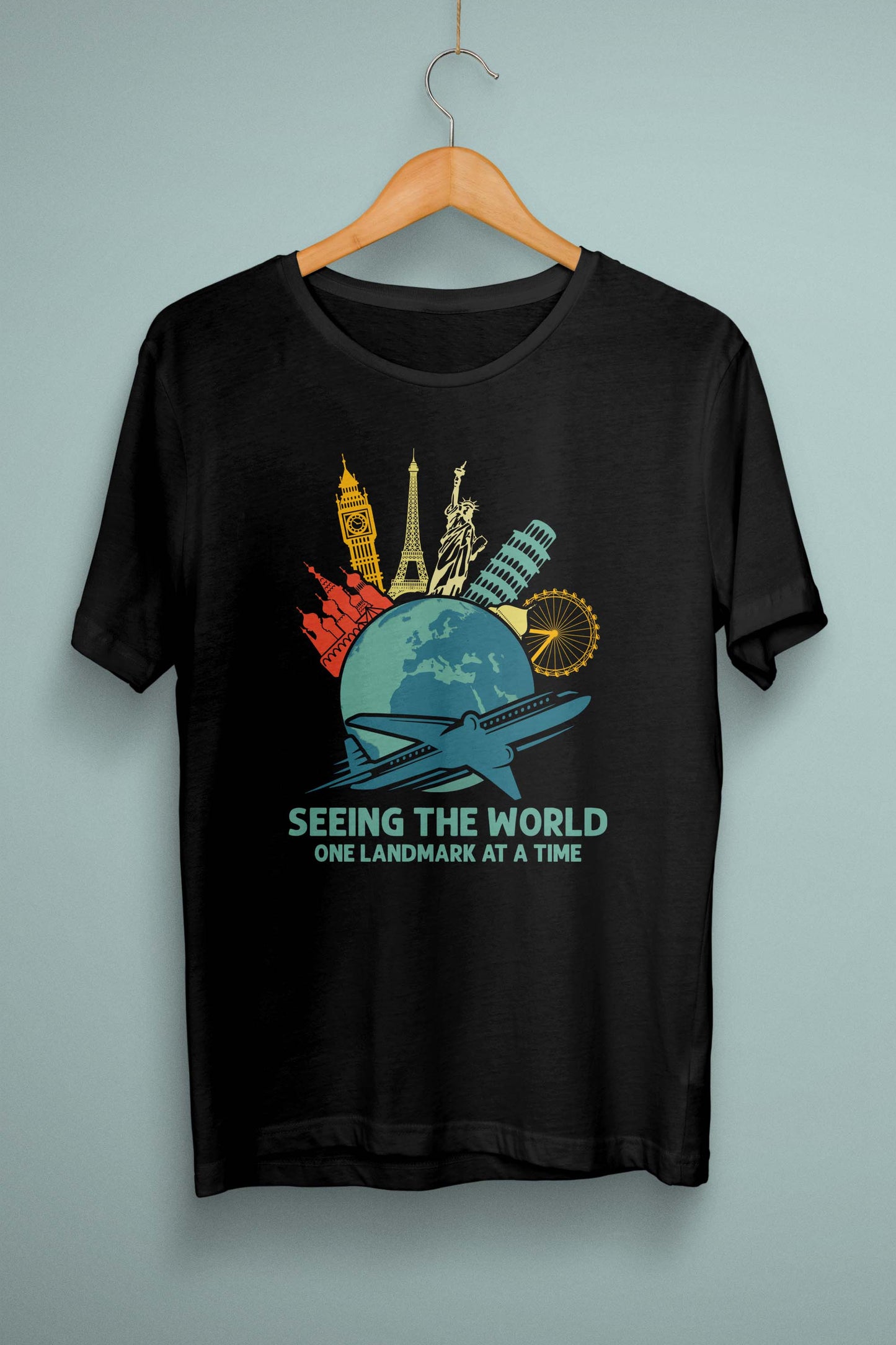 "Seeing the World" Short Sleeve T-Shirt