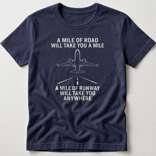 A Mile of Road - T-Shirt