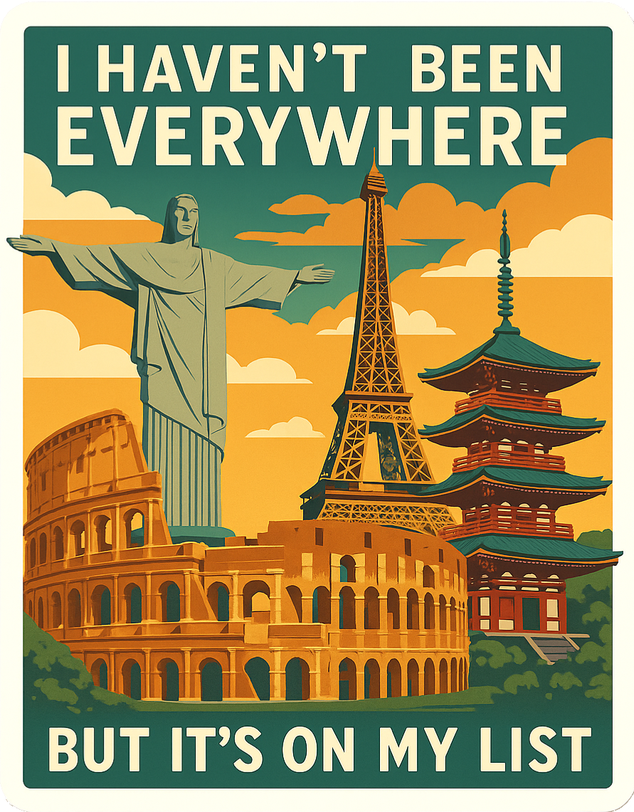 Endless Miles Abroad Partner Sticker