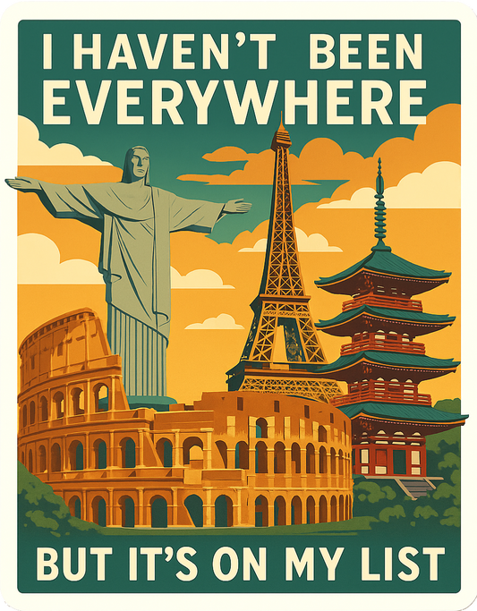 Endless Miles Abroad Partner Sticker