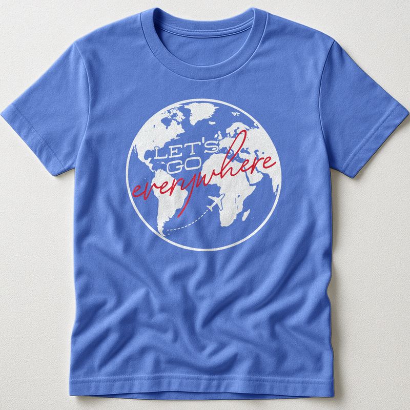 Let's Go Everywhere - T-Shirt – Endless Miles Abroad